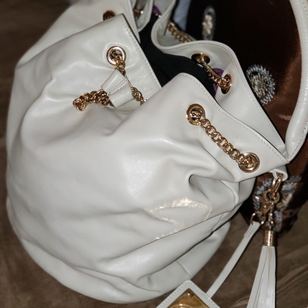 Jack French London Drawstring Bucket Bag